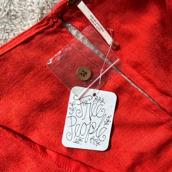 NWT Free People Midi Dress Size M - Picture 7 of 11